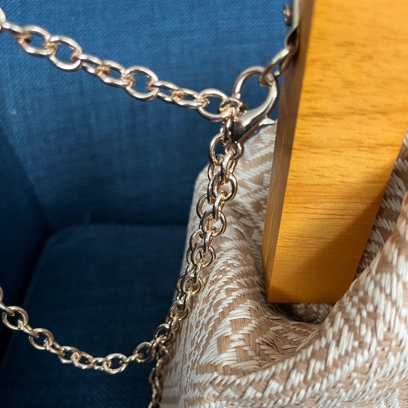 Urban Expressions Chain Link Purse - beige/cream - crossbody handbag - Picture 5 of 7